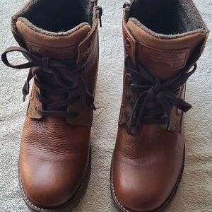 BULLBOXER Cassie Boot in Cognac Sz 38/EU = 8M/ US